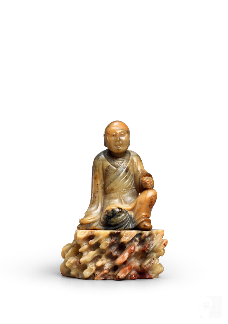 十八世纪 寿山石罗汉